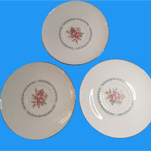 Harmony House Mount Vernon Saucer Pink Rose Hall China USA Replacement